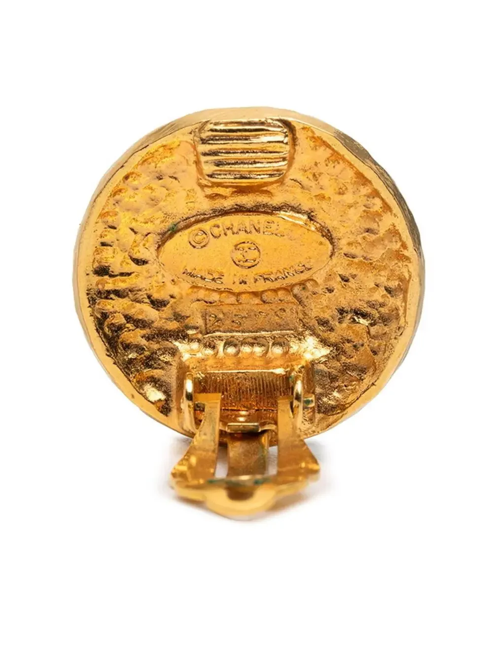 Chanel Clip-On Earrings Gold- #246740C64B
